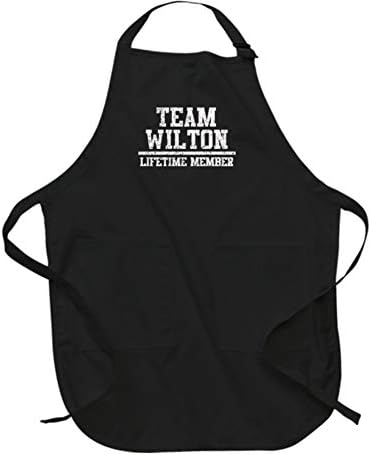 Team Wilton Lifetime Member Pride Worn Look Name Apron