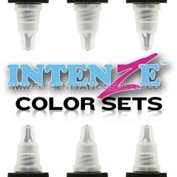Intenze Monster Steel 10 Color Tattoo Ink Set 1oz
