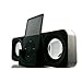 Black Mini iPod Speakers for iPod Nano 3rd Generation, iPod Touch, iPod Classic, iPod Video, iPod Nano, iPod Photo, Creative Zen Vision M, Sandisk Sansa, Microsoft Zune, Microsoft Zune 2 Portable Tavel Folding Speakers primary