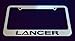 Mitsubishi Lancer Chrome License Plate Frame (metal)