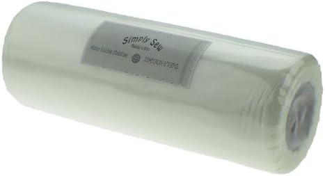 8" X 50 Yards Water Soluble Embroidery Stabilizer