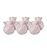 Burt's Bees Baby Baby Girl's Set of 3 Bee Essentials Solid Mitts, 100% Organic Cotton, Blossom, One Size