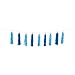 9ft Plastic Blue Tassel Garland