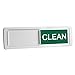 Nano Shield Dishwasher Magnet Clean Dirty Sign, 2021 New Design Decorative Dishwasheer Indicator Slidee Reminder with Sticky Tab Adhesion, Slide Signs Cool Kitchen Gadgets - White