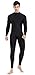 speerise Mens Spandex Bodysuit Long Sleeve Unitard Zipper Dance Leotard Bodysuit for Men Costume