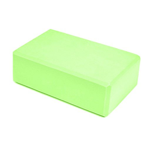 Slendima Pilates Yoga Block,9.06" x 5.91" x 2.95"- High Density EVA Foaming Foam Brick Provides Stability Balance Support, Improve Strength and Poses - Exercise Fitness Aid Gym - 6 Colors is Available