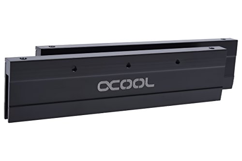 Alphacool 17268 D-RAM Module (for Alphacool D-RAM Cooler) - Black 2 Pieces Water Cooling HDD/RAM Cooler