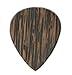 Clayton WWS/3 Exotic Wedge Wood Guitar Picks, 3-Pack