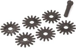 Draper Grinding Wheel Dresser Spares Kit Aluminium Oxide Grit Blue White