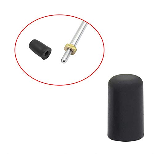 Cello Endpin Rubber Tip, Upright Double Bass Endpin 0.23 inch End Rubber Replacement Cap Cover Protector (Pack of 4)