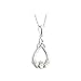 Solvar Sterling Silver Claddagh Trinity Knot Necklace-Irish Made