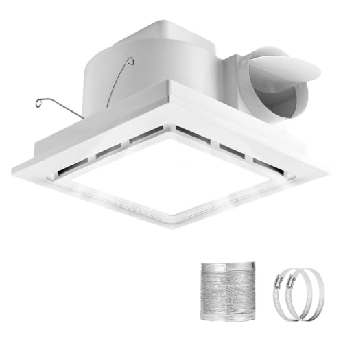RLOZUI Bathroom Exhaust Fan