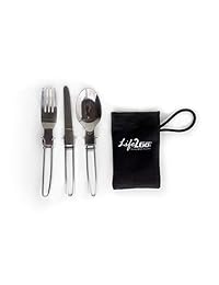 Life 2 Go Juego de utensilios plegables de 3 pieza