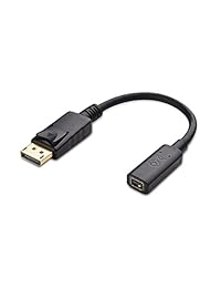 Cable Matters DisplayPort a adaptador Mini DisplayPort macho a hembra   6 inches