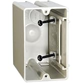 ALLIED MOULDED SB-1 New and Old Work Adjustable Single Gang Electrical Box