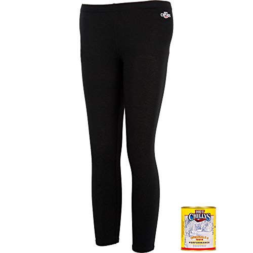 Hot Chillys Youth Orignals II Tight (Black, X-Large)