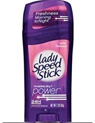 Lady Speed Stick Antiperspirant Deodorant Invisible Dry Wild Freesia 1.40 oz (Pack of 5)