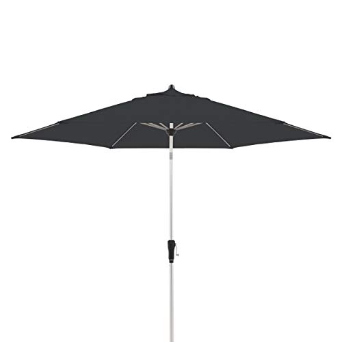 doppler Aluminium Sonnenschirm SL-AZ 330 - Knickbarer Sonnenschutz für Balkon oder Terrasse - ca. 330 cm - Anthrazit – Bild 5