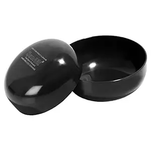 Sumeet 3mm Hard Anodised Aluminum Tasra - Set of 2 pcs (No.11 and 12; 1.6 LTR. - 2.2LTR.; Black)