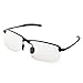 Cyxus Gaming Glasses Blue Light Blocking Reduce Eye Strain (Clear Grey Lens)