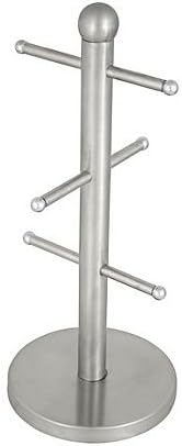 Professionally Designed Heavy Duty, Durable Stainless Steel Mug Tree (D: 15cm , H: 35cm)