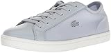 Lacoste Women's Straightset 217 1 Shoe, Grey, 9.5 M