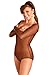 Off the Nile by Dahlal Internationale SEKHMET Micro Mesh Body Stockings Bodysuit with Long Sleeves