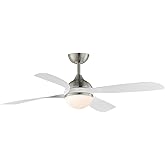 Maxim Lighting 88811SN Bola - Ceiling Fan with Light Kit-16.25 Inch Tall and 52 Inch Wide, Finish Color: Satin Nickel