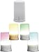 6 Color LED Ultrasonic Aromatherapy Diffuser 120 ml for Essential Oils - Changing Colored LED Lights, Portable, Waterless Auto Shut-off and Adjustable Mist mode