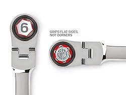 TEKTON 24 mm Flex Ratcheting Combination Wrench