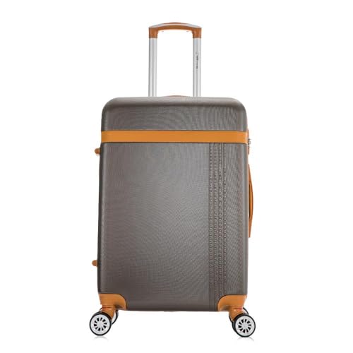 Mala de viagem grande 32kg Bruges Swiss Move Marrom