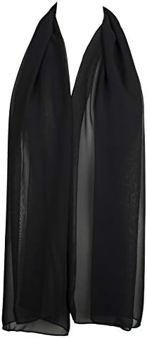 HatToSocks Chiffon Scarf Sheer Wrap for Women