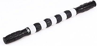 Muscle Roller Stick , Timability 18" Massage Roller for Athlete - Premium Rubber Grips, Fast Muscle Relief from Sore, Tight Leg Muscles and Cramping