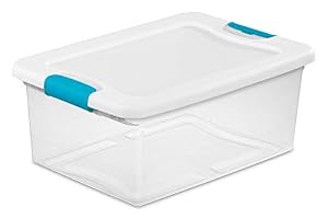 Image of Sterilite Latch Storage Box, 15 Quart