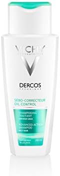 Vichy Dercos Shampoo for Oil Hair - 200 ml, Gold, 200 ml (Pack of 1)