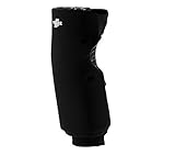Adams USA Trace Long Style Softball Knee Guard (Medium, Black)