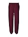 Jerzees 8 oz Sweatpant (973M) No Pockets Available in 10 Colors - Maroon 973M XL