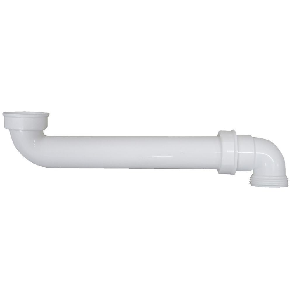 Schläfer 439406 | Space Saving Drain Elbow Undersink Extension with Double 90° Curve Sink Siphon Drain, Standard Connections 1 1/2 Hose 40 mm.