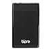 BIPRA 250GB 250 GB External Portable Hard Drive Includes One Touch Back Up Software - Black - FAT32 (250GB)