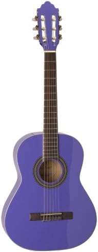 San Mateo San Mateo SCS6 PUR 36-Inch Classical Guitar, Purple