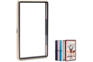 Premium Graded Card Protector - 35PT PSA & CGC Slab Case Bumper Guard,UV & Scratch Resistant & Magnetic Closure | Aluminum Fr