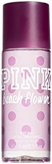 VICTORIA'S SECRET Pink NEW! Scent Beach Flower TRAVEL-SIZE BODY MIST 75 ml/2.5 fl. Oz