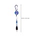 WINOMO Keychain 3-in-1 Handy Retractable Badge Reel Pen Belt Clip Pack of 5