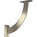 Ekena Millwork BKTM02X11X11BRSS 2-Inch W x 11-Inch D x 11-Inch H Bradford Bracket, Stainless Steel