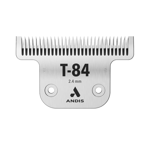 Andis 21641 UltraEdge Detachable Blade Size T-84 – Carbon Steel Pet Clipper Bla…