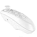 LS,Wireless Bluetooth Gamepad Control VR Remote Controller for 3D VR Glasses, VR Box,Virtual Reality Headset, and Smartphones Compatible with Android or ISO System (White)