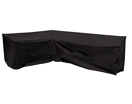 UCARE L Shape Furniture Cover Outdoor V-Shaped Sectional Sofa Cover Waterproof Lawn Patio Furniture Cover for Garden (Right side 112 * 87in)