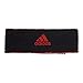 adidas Interval Reversible Elastic Sweat Headband for Men and Women Discontinued, Hi-res Red/Black, One Size