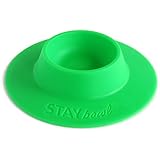 STAYbowl Tip-Proof Ergonomic Pet Bowl for Guinea Pig and Other Small Pets, 1/4-Cup Small Size, Spring Green
