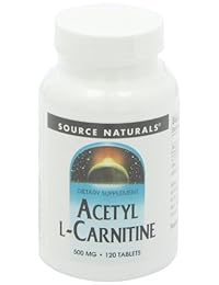 Source Naturals acetilo L-CARNITINE 500 mg, SN0331, 120, 1, 1